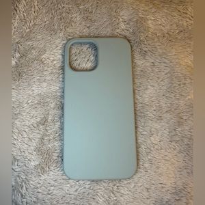 Velvet Caviar Mint Silicone iPhone case